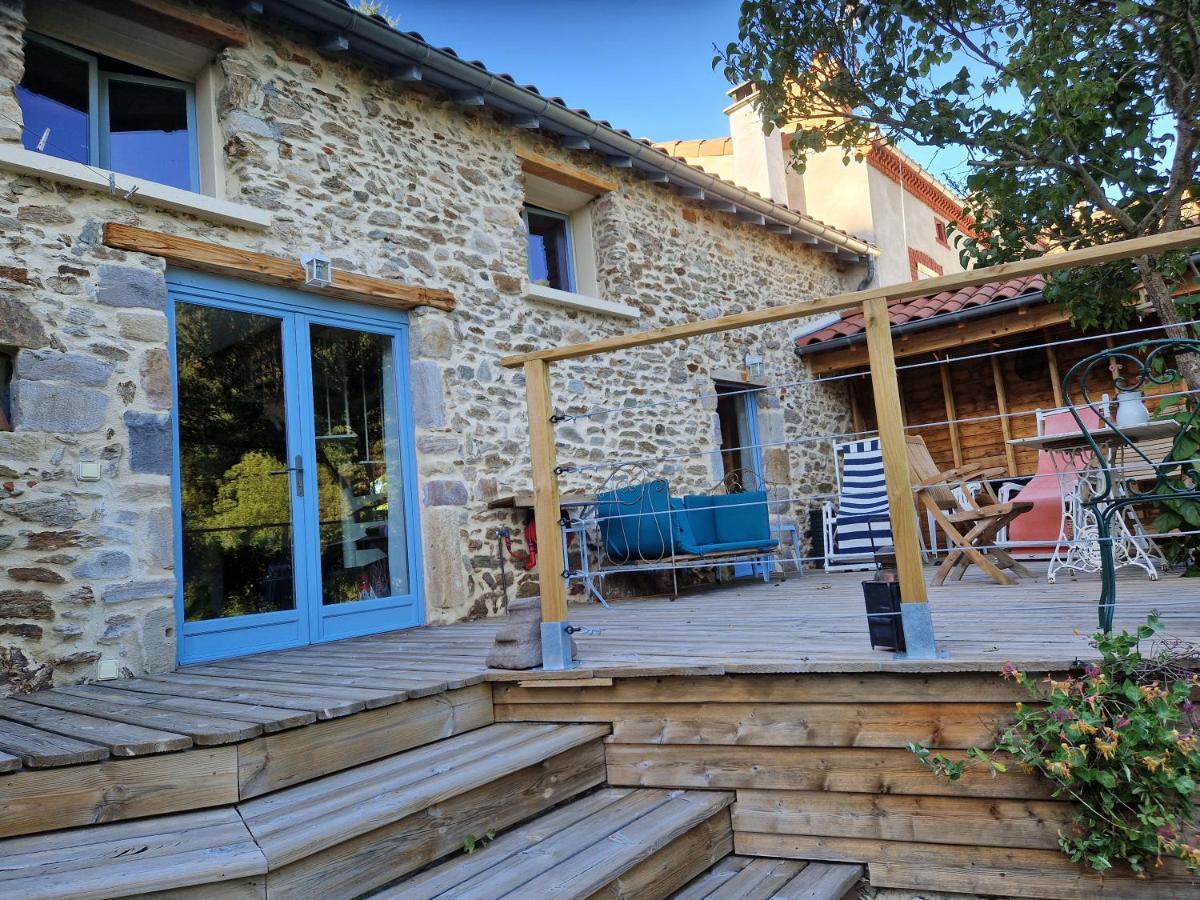 La Maison Du Vigneron Auzon Dış mekan fotoğraf
